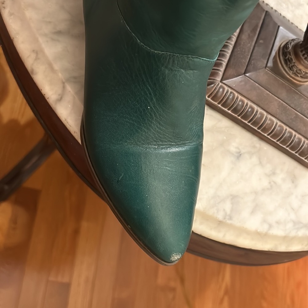 Pretty green  Calico BOOTS